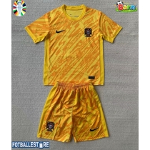 Portugal Keeper Hjemmedraktsett Barn EM 2024 Kortermet (+ Korte bukser)